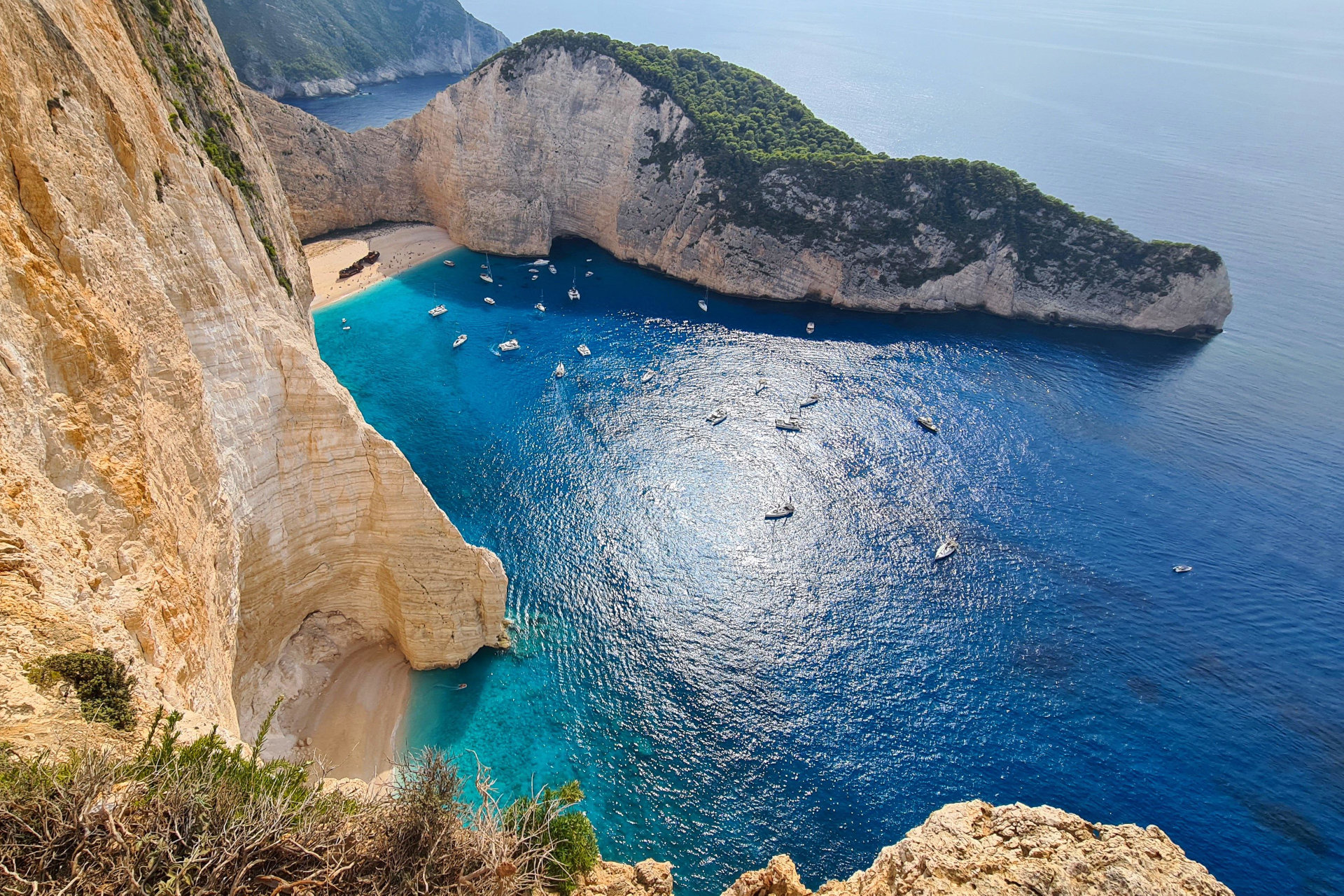 Zakynthos coastline